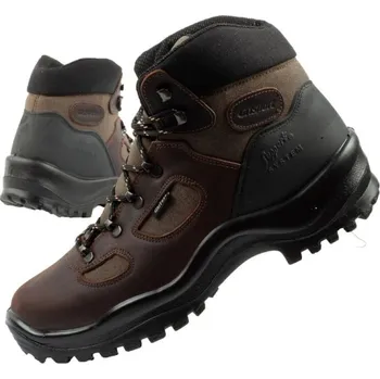 Pánská obuv Grisport pánské trekové boty kožené nepromokavé kotníkové boty 42