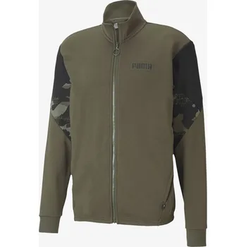 Pánské oblečení PUMA Rebel Camo Full Zip XL 472260