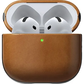 Příslušenství pro sluchátka Nomad Modern Leather Case English Tan Airpods 4