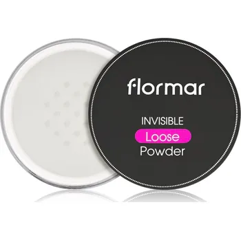 Pudr flormar Loose Powder Invisible transparentní sypký pudr odstín Silver Sand 18 g