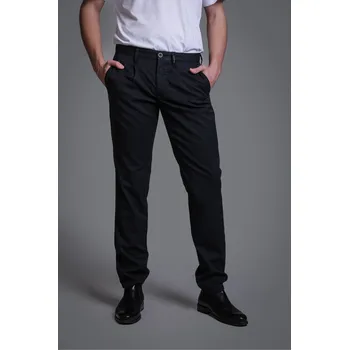 Pánské kalhoty Pánské kalhoty Barva: Šedá, Velikost: 40/32, Střih: SLIM FIT