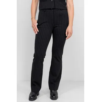 Dámské kalhoty Red Button kalhoty s jemným proužkem černé Velikost: 34/32