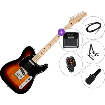 Elektrická kytara Fender Squier Affinity Series Telecaster MN BPG SET 2 3-Color Sunburst Elektrická kytara