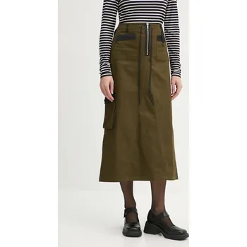 Dámská sukně Bavlněná sukně Résumé CapriRS 222651227 zelená 87X, vel. 36