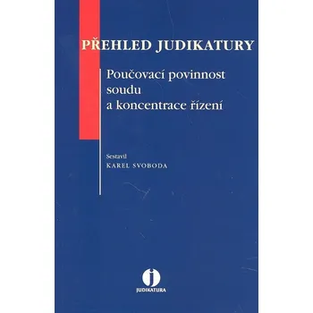 Umění Přehled judikatury Poučovací povinnost soudu a koncentrace řízení