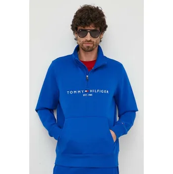 Pánské oblečení Mikina Tommy Hilfiger MW0MW20954 modrá 55X, vel. M