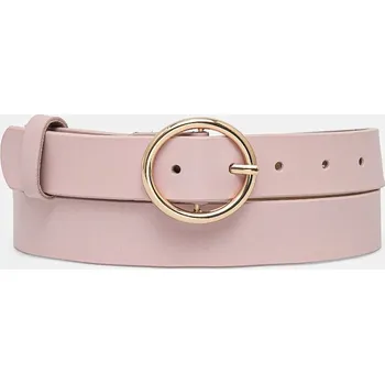Opasek Kožený pásek Answear.LAB dámský, růžová barva LD1949.FKK 38X, vel. 100