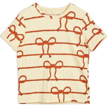 Dětská móda Dětské tričko Mini Rodini 2362011823 žlutá 10X, vel. 68-74