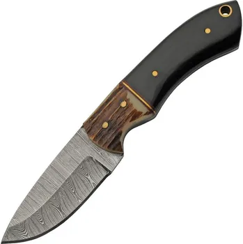 lovecký nůž Damascus Elk Stag Skinner