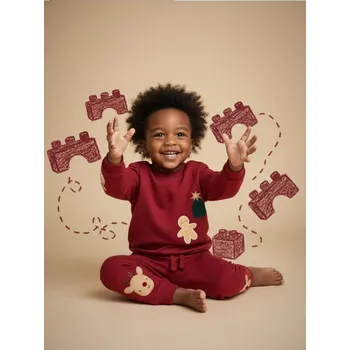 Chlapecké kalhoty Sinsay - Kalhoty joggers - burgundy - 064FX-53X - 064FX-53X-80