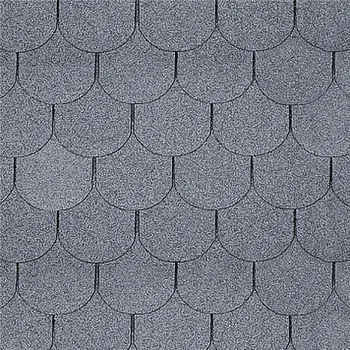 Střešní krytina Shinglas Rock Bobrovka 1 m² šedá