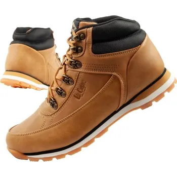 Oblečení a móda Lee Cooper pánská zimní trekingová zateplená kotníková obuv hnědá 45