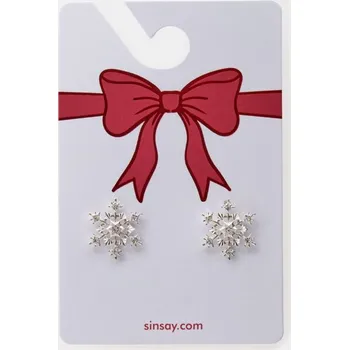 Módní doplněk Sinsay - Náušnice - sříbrná - 515FI-SLV - 515FI-SLV-ONE