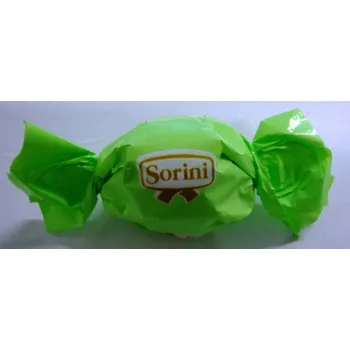 Čokoláda Sorini čokoládový bonbón zelený 1kg