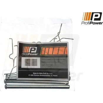 Přislušenství brzdového systému Sada příslušenství, obložení kotoučové brzdy ProfiPower 9B1026