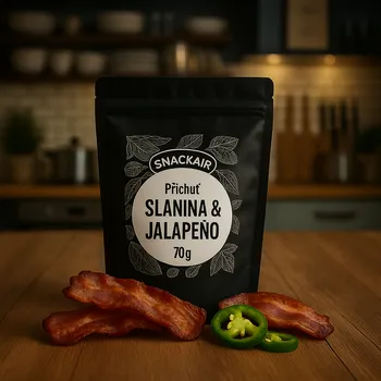 Koření SnackAir Slaná příchuť Slanina & jalapeňo 70 g