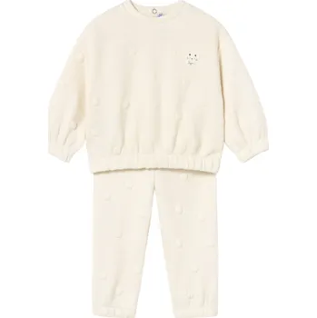 Kojenecký overall MAYORAL dívčí sportovní souprava krémová vel. 80 cm