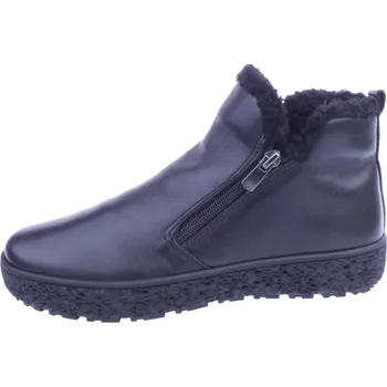 Dámské kozačky Boty Wild 031 černé dámské kožené polokozačky Velikost: 37