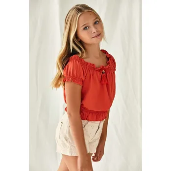 Chlapecké kraťasy Dětské bavlněné šortky Mayoral béžová barva, hladké 6269.8D.Junior.PPYH 01X, vel. 157