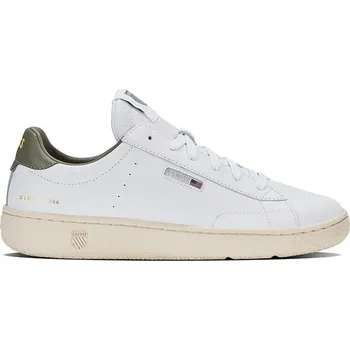 Pánské tenisky Kožené sneakers boty K-Swiss SLAMMKLUB CC bílá barva, 08911.981.M 00X, EUR 43