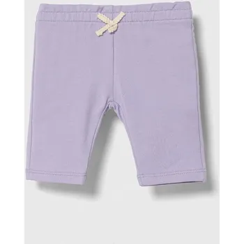 Dívčí oblečení Dětské legíny United Colors of Benetton 3MDUAF01O.W.Seasonal fialová 04X, vel. 62