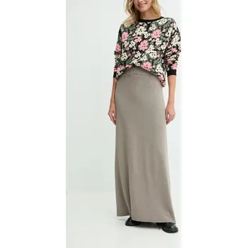 Dámská sukně Vlněná sukně Answear.LAB šedá barva, maxi 9656.IKK 90X, vel. S/M