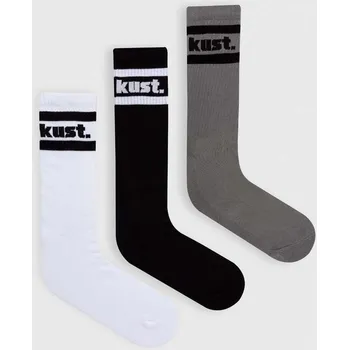 Pánské ponožky Ponožky kust. 3-pack kust.crewlenght.socks02 černá 99X, vel. ONE SIZE