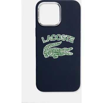 Pouzdro na mobilní telefon Obal na telefon Lacoste iPhone 16 Pro Max 6.9 tmavomodrá barva, LCHMP16XUCRV 59X, vel. ONE SIZE