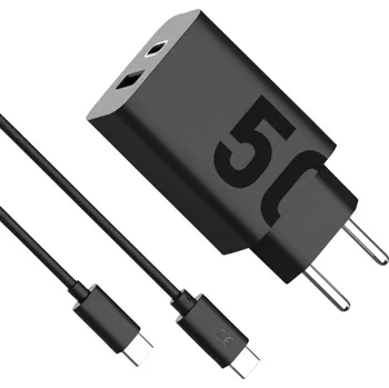 Mobilní telefon Motorola USB nabíječka, 1x USB A , 1x USB-C®, 50 W, Dodávka energie, QC 3.0, černá