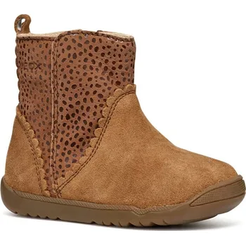 Dámské kozačky Dětské semišové boty Geox MACCHIA B264PA.00722.18.26 hnědá 82X, EUR 18