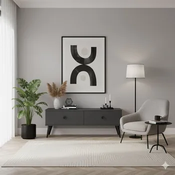 Televizní stolek TV stolek Mona 120 - Anthracite