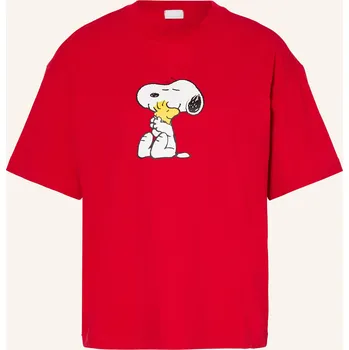 Mey Dámská Spací Košile Série Mey × Peanuts, červená, 34