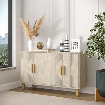 Komoda Konzolový stolek Roger - Traverten