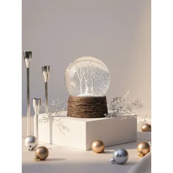 Vánoční dekorace Sinsay - Vánoční sněhová koule - bílá - 658GG-00X - 658GG-00X-ONE