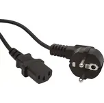 Kabel C-TECH síťový 3m VDE 220/230V napájecí PC-186-VDE-3M