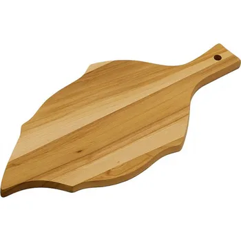 Dřevěné kuchyňské prkénko LEAF – tmavé galanteriadrew