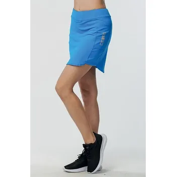 Dámská sukně Funkční modrá dámská sukně s kraťasy a kapsou s potiskem 192 lom velikost M