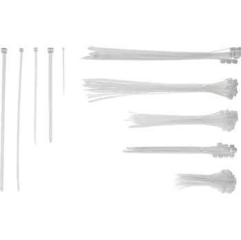 Bit PARKSIDE® Sada vázacích pásků na kabely, 251dílná (bílá)