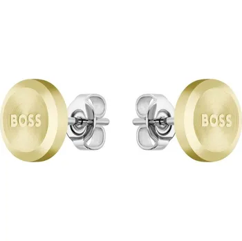 Náušnice Hugo Boss Minimalistické pozlacené náušnice Yann 1580478 + 2 měsíce na vrácení zboží