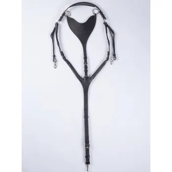 Poprsník PS of Sweden Poprsník kožený Mexico PS of Sweden, černý COB