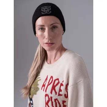 Čepice PS of Sweden Čepice Lou Felt Monogram PS of Sweden, dámská, černá