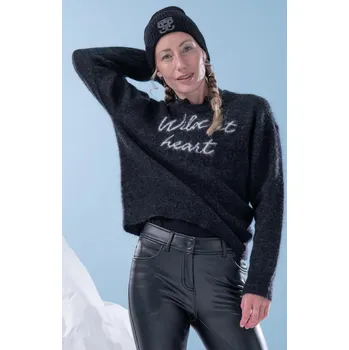 Dámský svetr PS of Sweden Svetr Mohair PS of Sweden, dámský, dark grey melange S