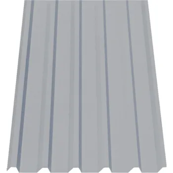 Střešní krytina SATJAM Plech trapézový SAT35 střešní PE25 tl. 0,5 mm RAL 9010 bílý