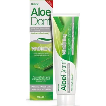 zubní pasta AloeDent - Bělící zubní pasta bez fluoridu - 100ml