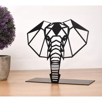 Dekorativní předmět Elephant - Black