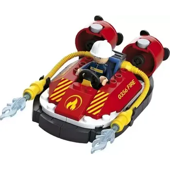 ostatní stavebnice Hasiči stavebnice vznášedlo, 86 dílků