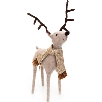 Vánoční dekorace Skřítek | MILLIE | malý sob | 36 cm | 861128 Výška 36 cm