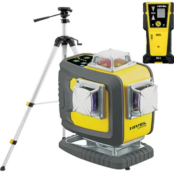 Měřící laser Křížový laser Nivel System CL4D-G - sety, různé varianty Varianta setu: Křížový laser + Stativ SJJ-M1 EX + Přijímač CLS5