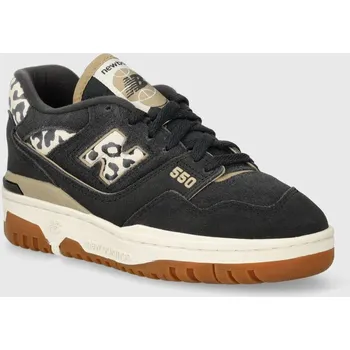 Pánské tenisky Semišové tenisky New Balance BBW550QB černá barva, BBW550QB 99X, EUR 36