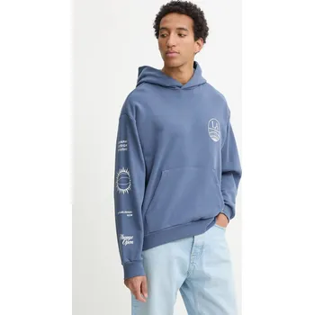 Dámská mikina Bavlněná mikina adidas Originals JI6956 modrá 95X, vel. XL